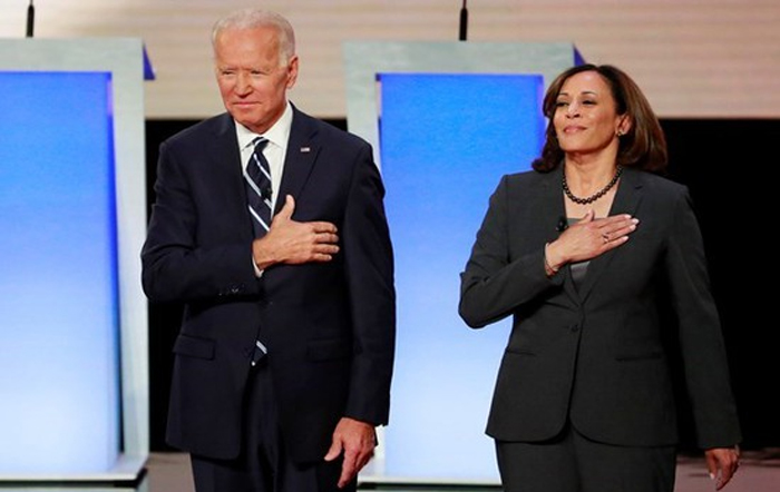 Joe Biden lại gọị Kamala Harris là “tổng thống Harris”